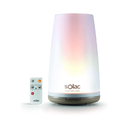 Solac HU1065 Comfort Lamp Humidificador Ultrasónico carrefour y Lámpara Multicolor